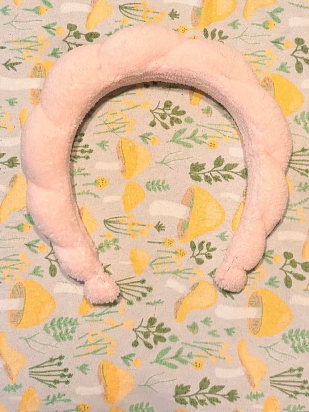Plush Pale Pink Headband